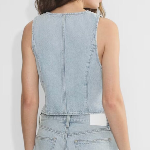 Denim Forum - 90s Mia Denim Vest - Picture 6 of 8